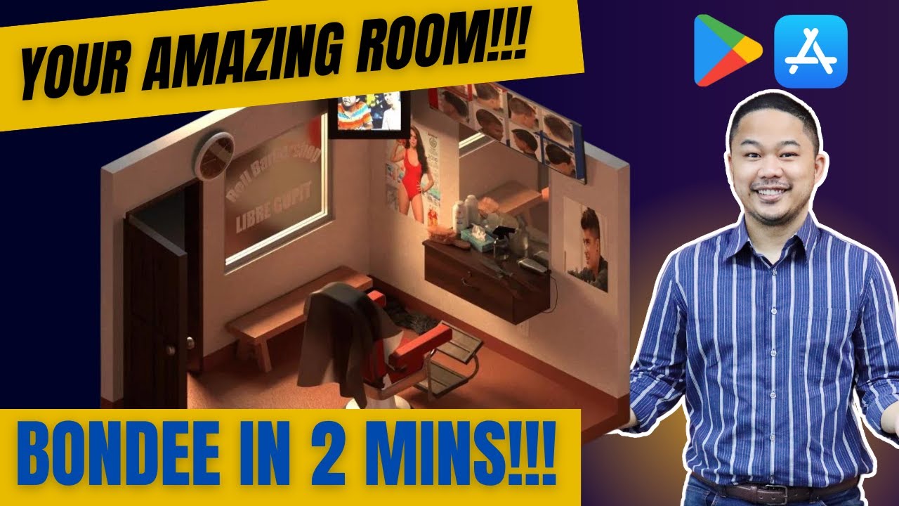 MOBILE: How to use #Bondee App to build an Amazing Room in 2 mins Explained