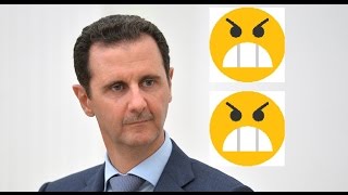 بشار الأسد | اطفال مثل الورد تبكي دمع وتنوح | وين تروح من الله يا بشار الكلب
