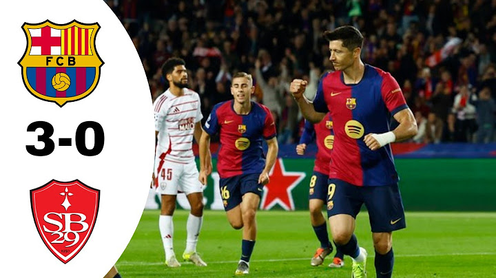 Barcelona 3-0 Brest Highlights | UEFA Champions League 2024/2025
