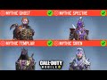 I Used EVERY MYTHIC CHARACTER in COD MOBILE