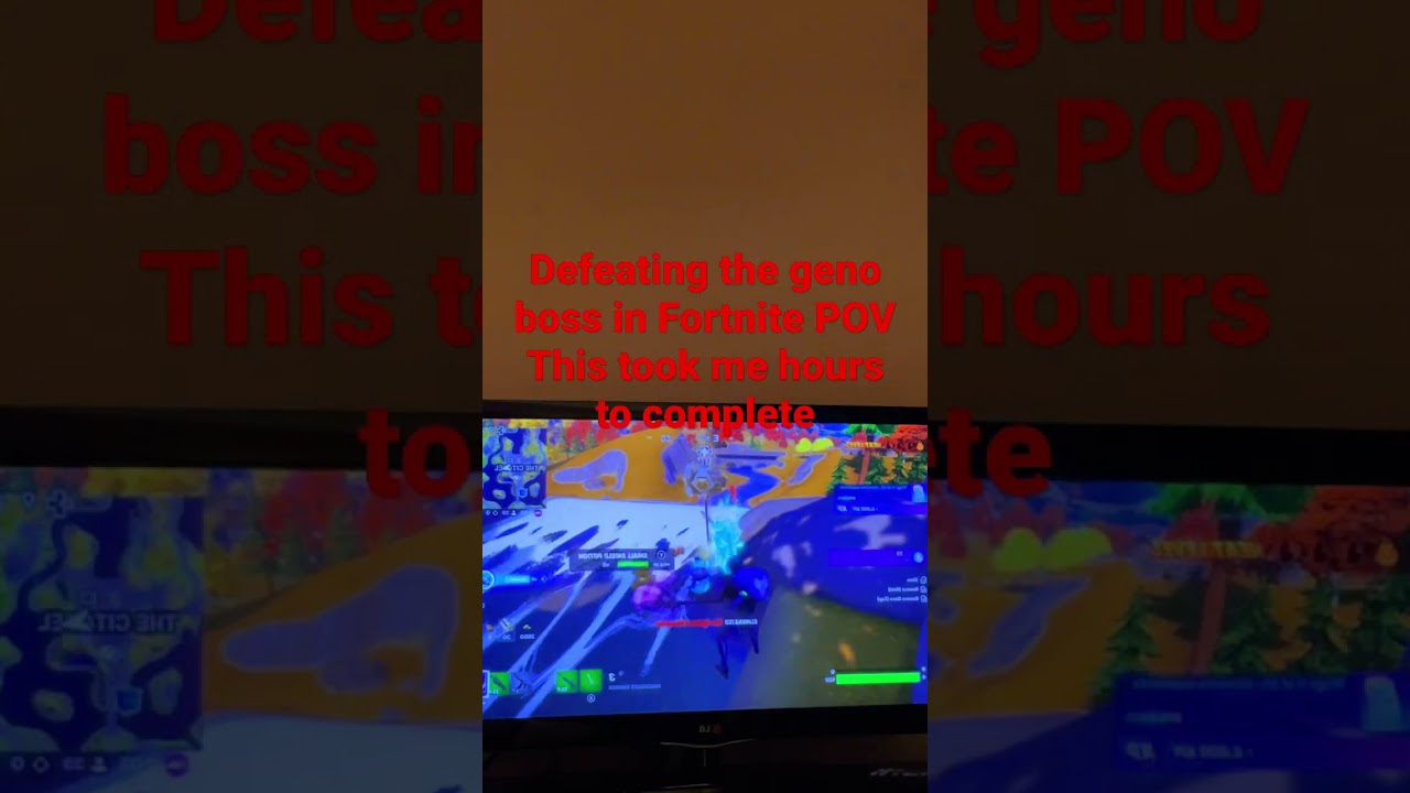 Beating the Ageless Champion in FORTNITE