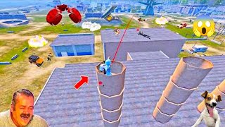 Only 0.01% Know This Secret Spot 😱😱 PUBG MOBILE Cute Noob Player 🤣 #028