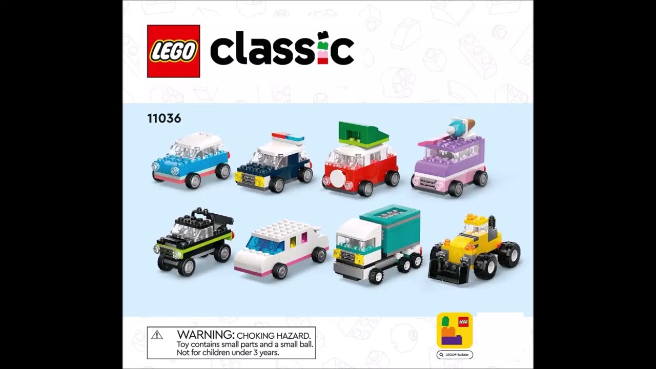LEGO Instructions | Classic | 11036 | Creative Vehicles | Creative