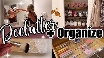 Cozy Fall Clean & Declutter With Me 2025 | Bedroom Reset + Get Your Life Together Motivation
