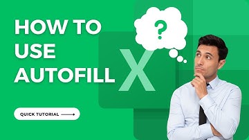 How to Use AutoFill in Excel