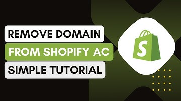 How To Remove Domain From Shopify (NEW UPDATE) !