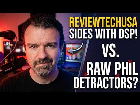 DSP vs Raw Phil Just Got Worse - ReviewTechUSA Picks a Side?! | GTG Spits That Grease