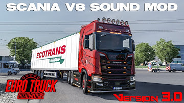 UPDATE OF MY SCANIA NG V8 SOUND! | ETS2 1.39 | ProMods 2.51 | SCANIA 730S | Budapest - Trnava