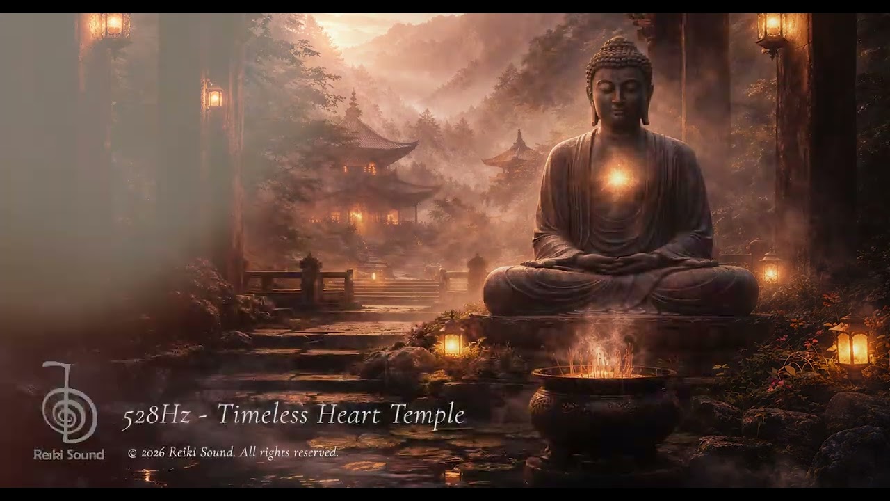 🪷 Timeless Heart Temple | 528Hz Buddhist Reiki Healing Music