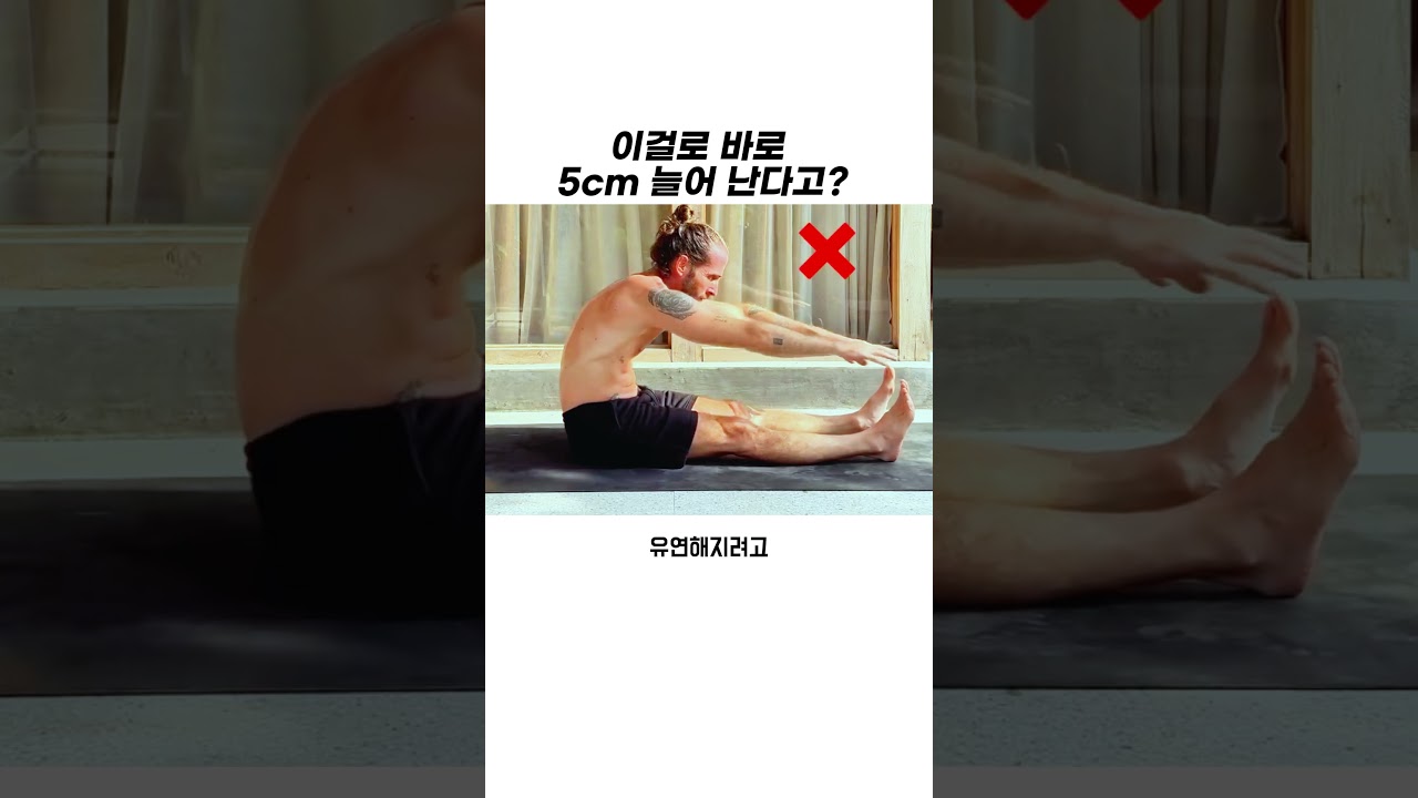 이걸로 바로 5cm 늘어 난다고?