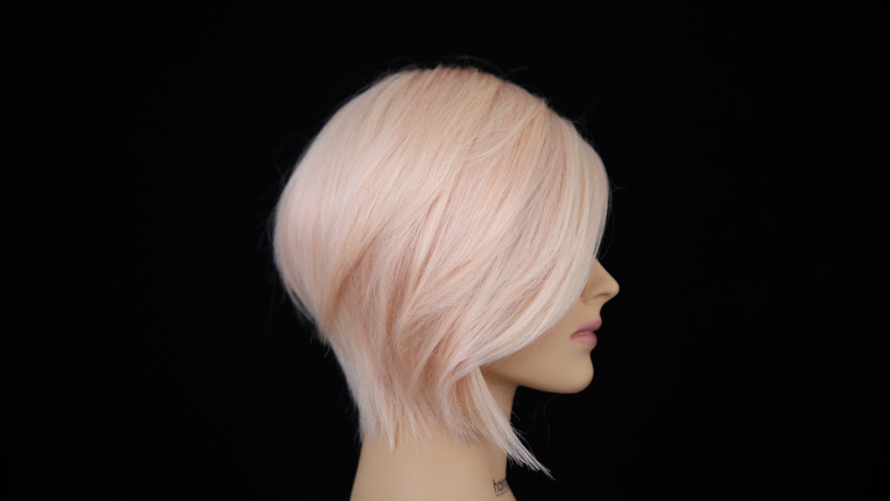 Learn how to cut this BEAUTIFUL undercut bob tutorial by BEN BROWN