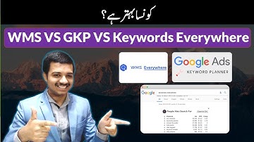 Keywords Everywhere vs WMS Everywhere vs Google Keyword Planner