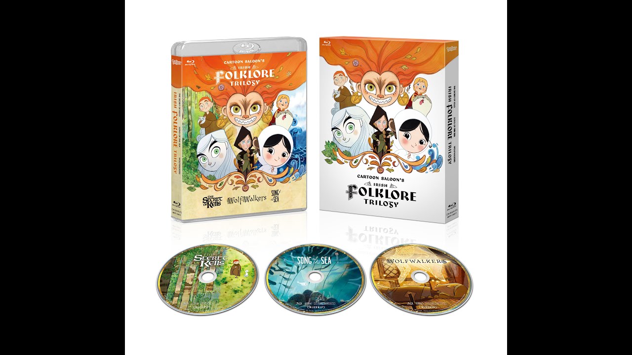 装いも新たに、再発売決定！ カートゥーン・サルーン ケルト3部作Blu 