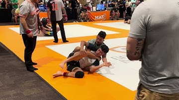 Exciting Fast Paced  BJJ No Gi Match Ends With Strong Choke Submission Seattle