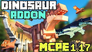 Dinosaur Addon For Minecraft Pe | Dinosaur Mod In Minecraft Pe For Android | In Hindi | 2021 screenshot 4