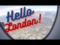 London uk airplane view  ksfproductions