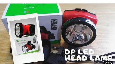 DP,led lights Rechargeable HEAD torch DP 744c 3watt power strong light weak light,(Rotatable)electri