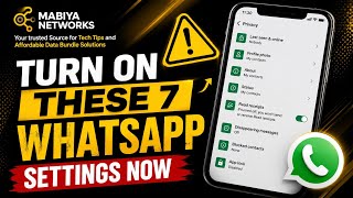 Full 7 WhatsApp Privacy Settings Everyone Should Enable in 2026. Guide