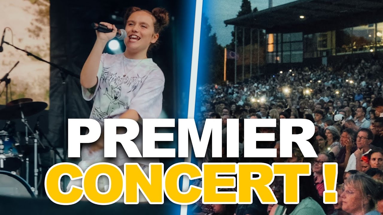 MON PREMIER CONCERT ! 15 000 PERSONNES !