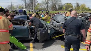 Video: Mock DWI event for local high school students