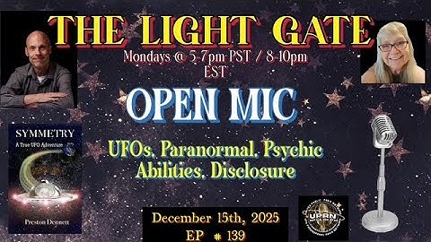 THE LIGHT GATE – OPEN MIC NIGHT, Q&A