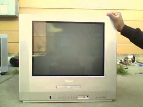 I Found A 2005 Toshiba Md20f11 Crt Tv  Dvd Combo