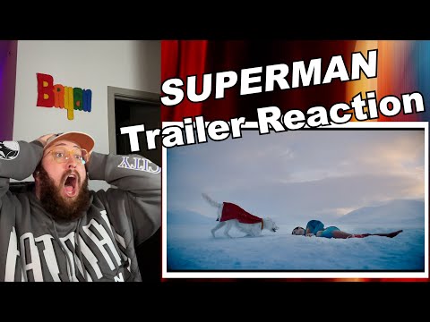 NEW Superman Trailer Reaction - JAMES GUNN is THAT guy // DCU