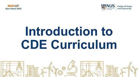 CDE e-Open House 2025: Introduction to CDE Curriculum (Programme Video)