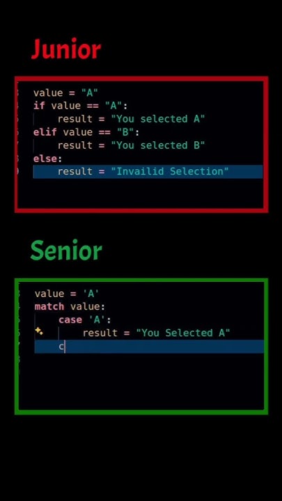 Match Statement in python | #pythontricks - YouTube