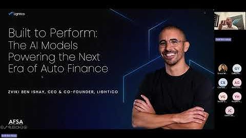 Built to Perform The AI Models Powering the Next Era of Auto Finance   Lightico & AFSA Webinar