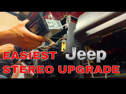 How To Install Aftermarket Jeep Wrangler Stereo | Jeep TJ (1997-2006)