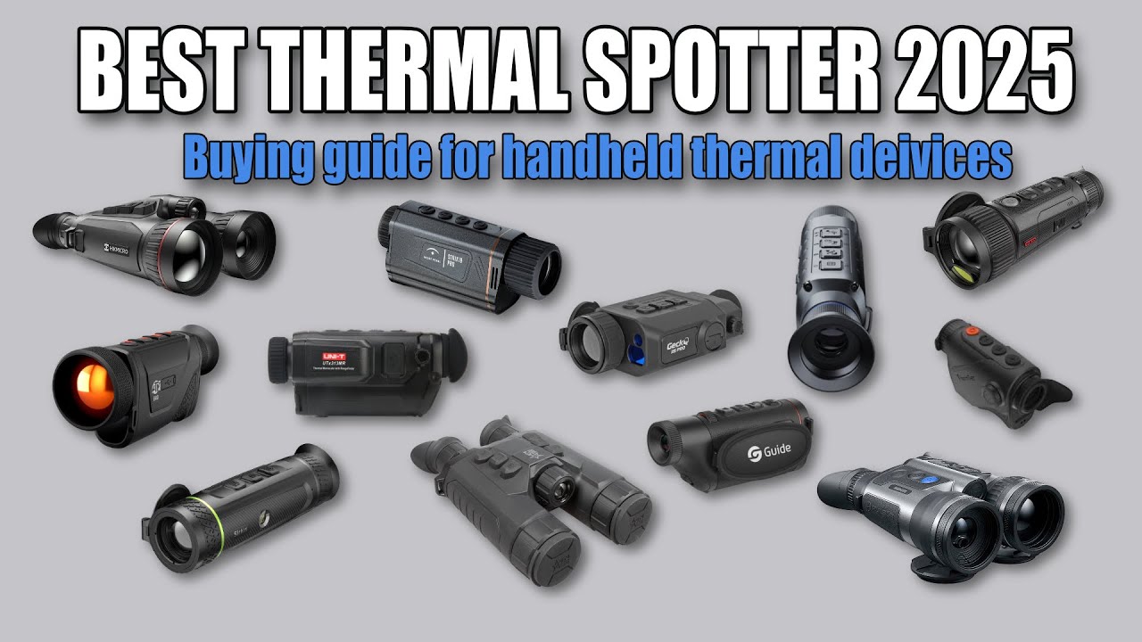 BEST THERMAL SPOTTER 2025 - Buyer’s guide to 12 thermal cameras for hunting wild boar at night