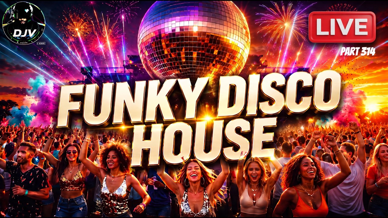 Best New Funky Disco House Music LIVE 🪩 | Positive Energy & Disco Remixes 2026 #314 DJV
