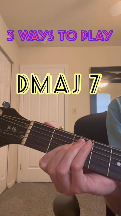 3 Ways to Play D Major7! #acts238#jesussaves #guitarlesson#guitar #music#song#songs #learning#chords