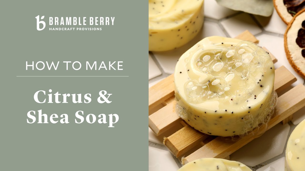 Soothing Oatmeal Citrus Shea Butter Soap