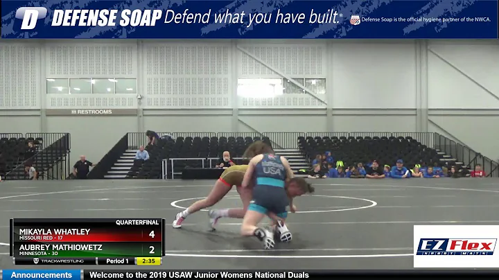 Mat 2 122 Mikayla Whatley Missouri Red Vs Aubrey M...