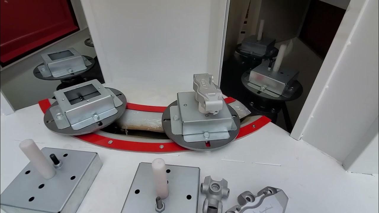 Automatic Sandblasting Brake Calipers YouTube