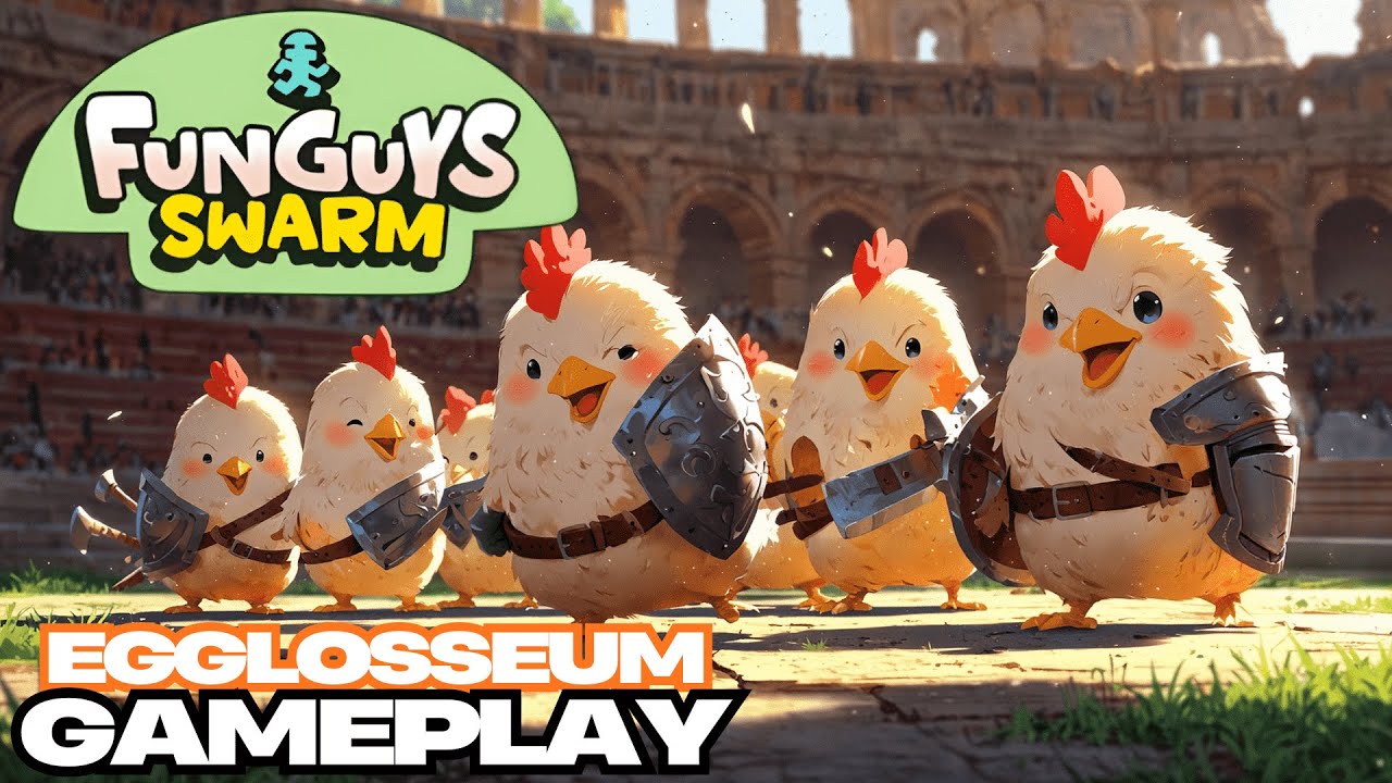 Funguys Swarm | Eggloseum Gameplay | Action Roguelike Bullet Hell