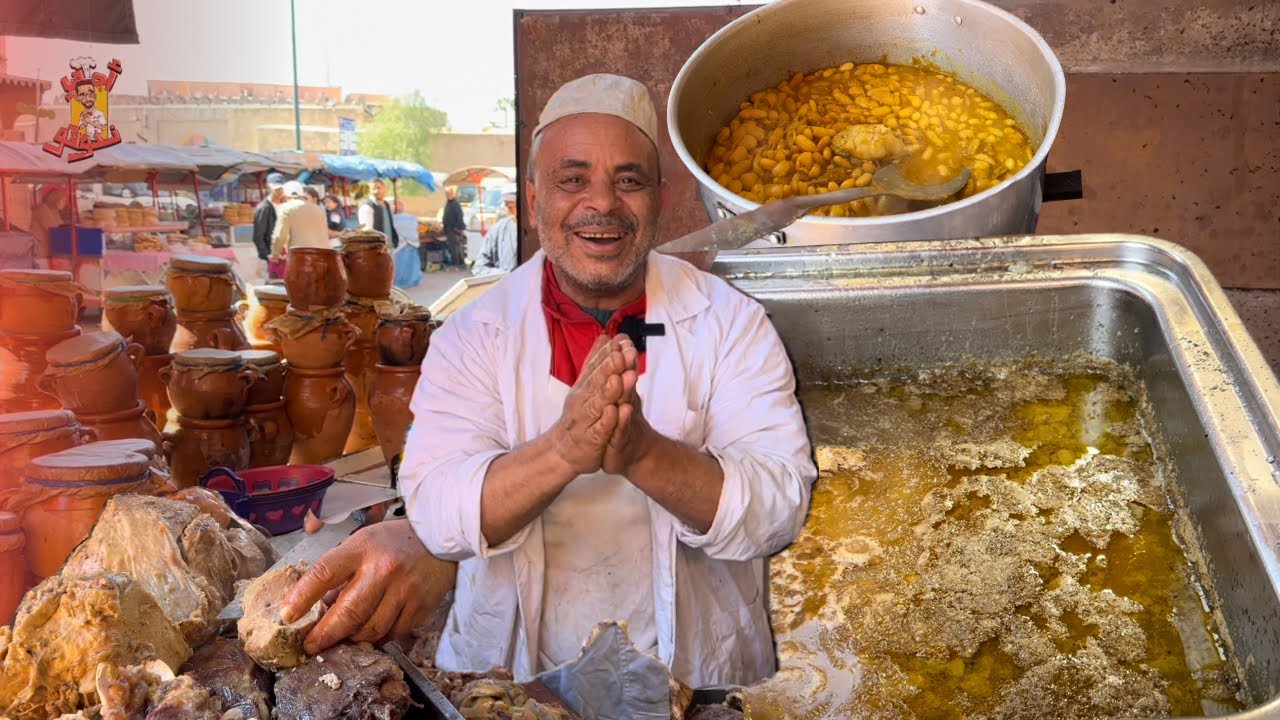 حصرياً أشهر بائع لحم الراس في مراكش