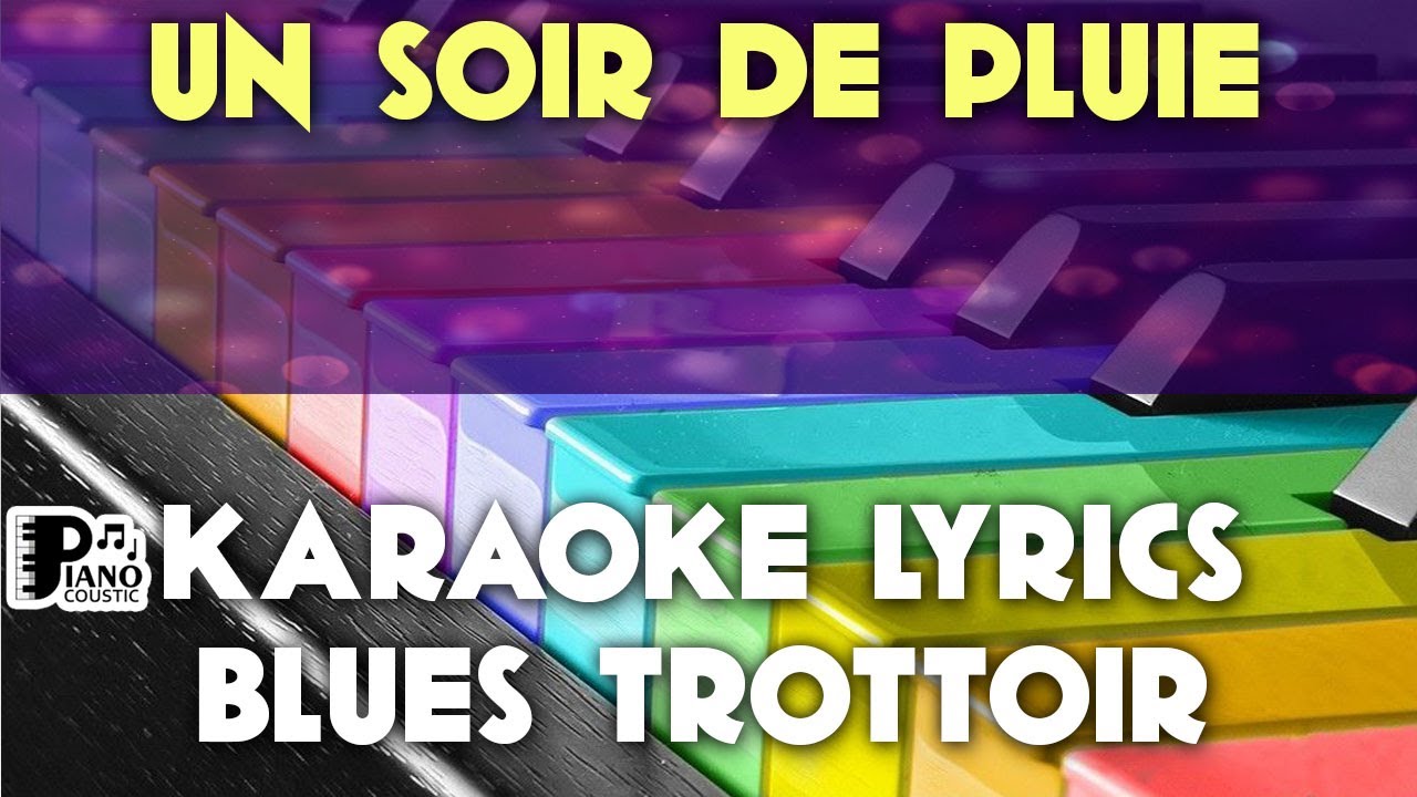 Un Soir De Pluie Paroles