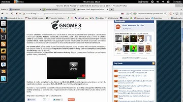 Gnome-Shell Extension Dock left side!