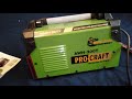 Unboxing aparat sudură invertor ProCraft  AWH300T model 2018 și mască automată SHP90-30.