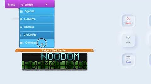 menu In The Air pour Jeedom (configuration par fichier JSON et navigation par Frame)