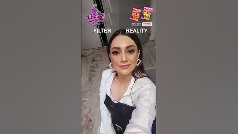 Kok bisa gitu ya? 🤔😅Lebih cantik mana, filter atau reality? 🤭 #celineevangelista