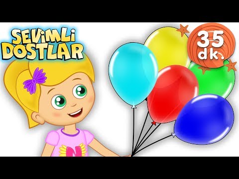 Balonlar 🎈 şarkısı | Sevimli Dostlar Bebek Şarkıları | Adisebaba TV Kids Songs and Nursery Rhymes