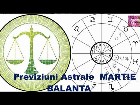 Previziuni Astrale MARTIE 2022- zodia BALANTA