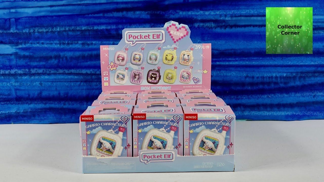 Sanrio Characters Pocket Elf Box Pendant Miniso Blind Box