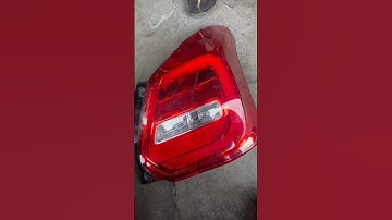 Swift 2023 Top model tail light glass Fixing | headlights restoration | #newswift #swiftlover #fyp