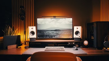 The Cleanest Mac/PC Hybrid Desk Setup You