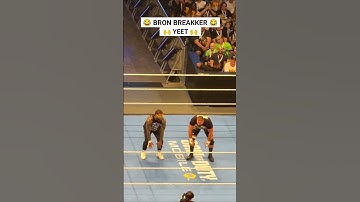 Jey Uso Makes Bron Breakker Yeet After WWE Smackdown Off Air 😂❤️ #JeyUso #WWESmackdown #WWE #Shorts